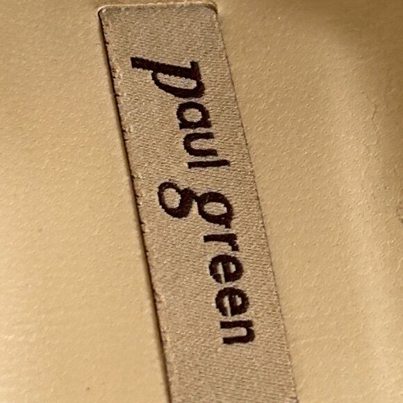 Paul Green Womens Blush Leather Pointed Toe Nicki Asymmetrical Pump Size 4 1/2 - Picture 8 of 16